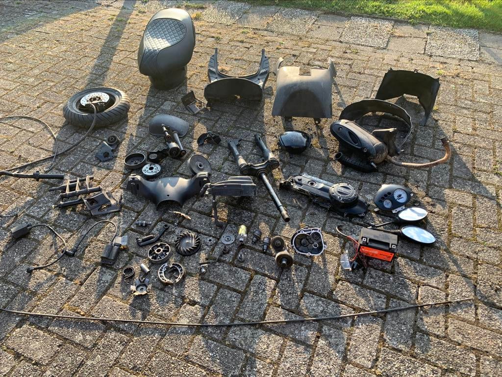 Zip onderdelen, Fietsen en Brommers, Brommeronderdelen | Scooters, Ophalen of Verzenden, Zo goed als nieuw, Overige typen, Piaggio
