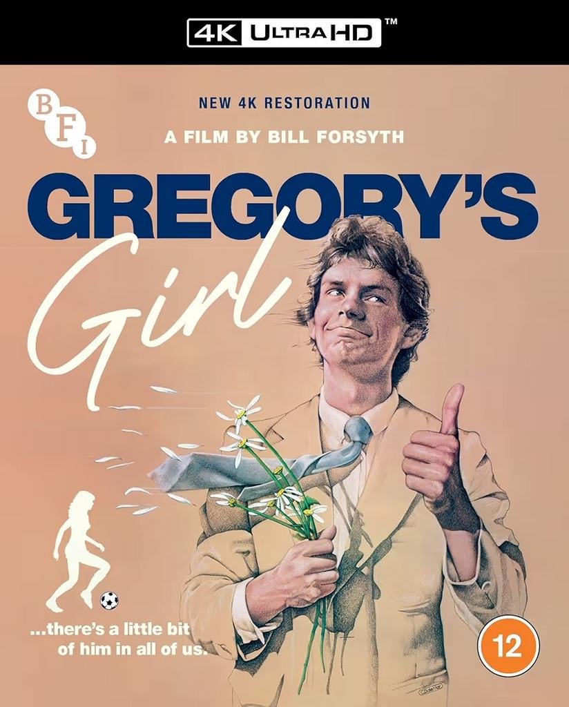 Gregory's Girl L.E. 4K UHD/Ultra HD Blu-Ray UK (Geseald), Cd's en Dvd's, Blu-ray, Nieuw in verpakking, Actie, Ophalen of Verzenden