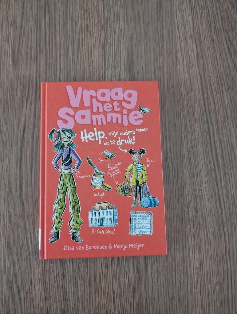 Vraag het Sammie! - Kinderboek 9+, Ophalen, Nieuw, Elisa van Spronsen & Marja Meijer, Fictie algemeen