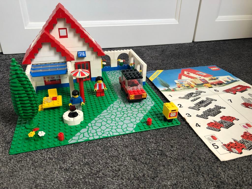 Lego 6374 - vakantiehuis, Ophalen of Verzenden, Gebruikt, Complete set, Lego