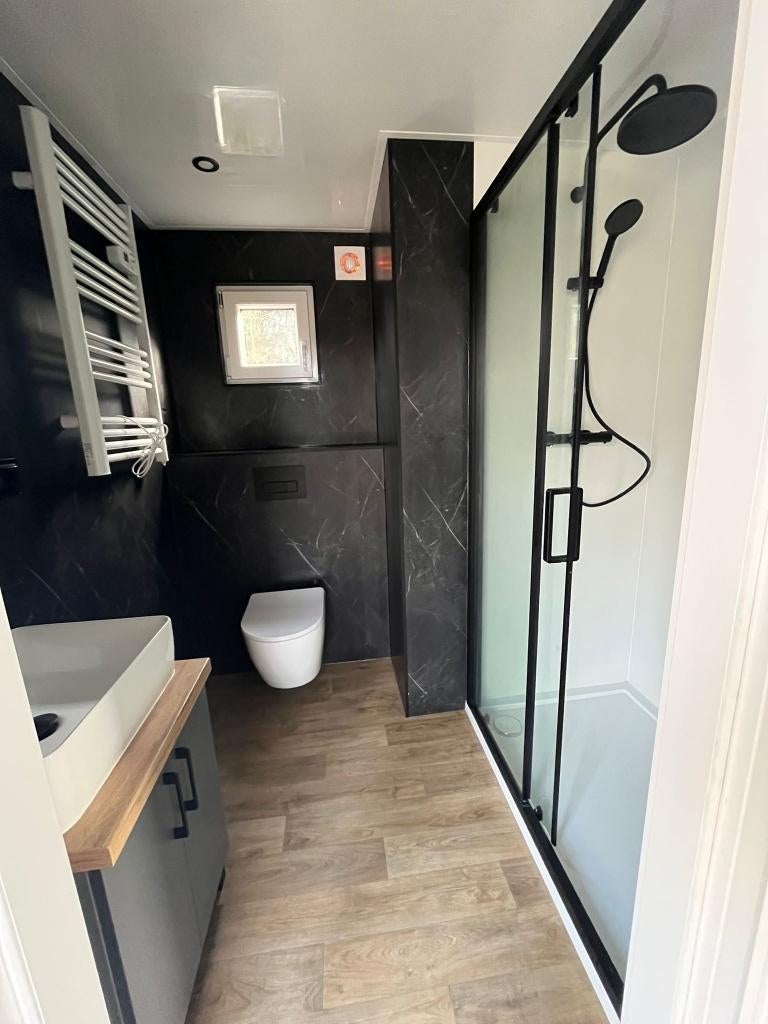 Luxe Woonunit - 9mx3.20m Plug&Play  *Op Voorraad*, Verkoop zonder makelaar, 1 slaapkamers, 28 m², Overige soorten