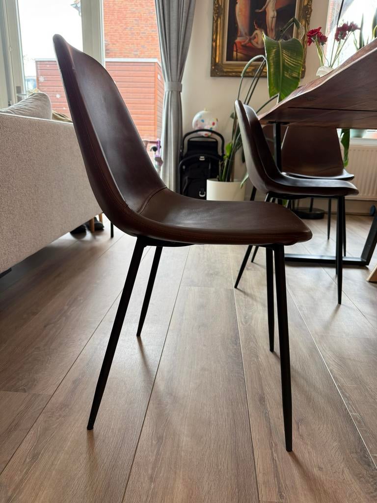 House Doctor Stoel - Bruin, Ophalen, Gebruikt, Bruin, Leer