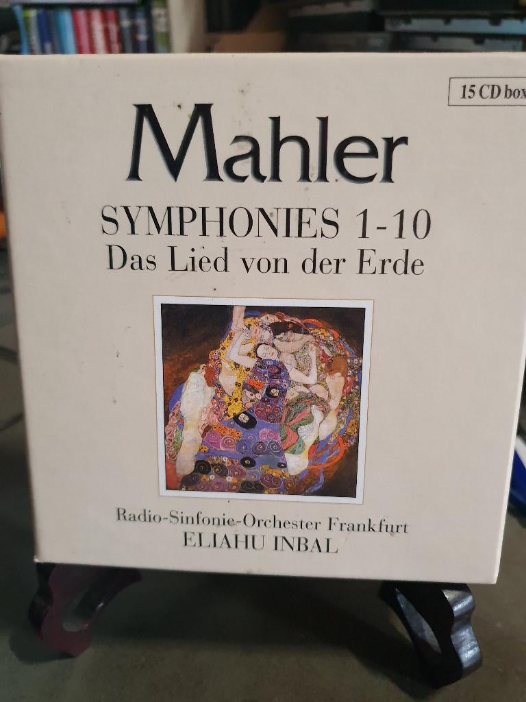 Mahler - Symphonies 15 CD Box Eliahu Inbal, Cd's en Dvd's, Cd's | Klassiek, Ophalen of Verzenden, Romantiek, Zo goed als nieuw