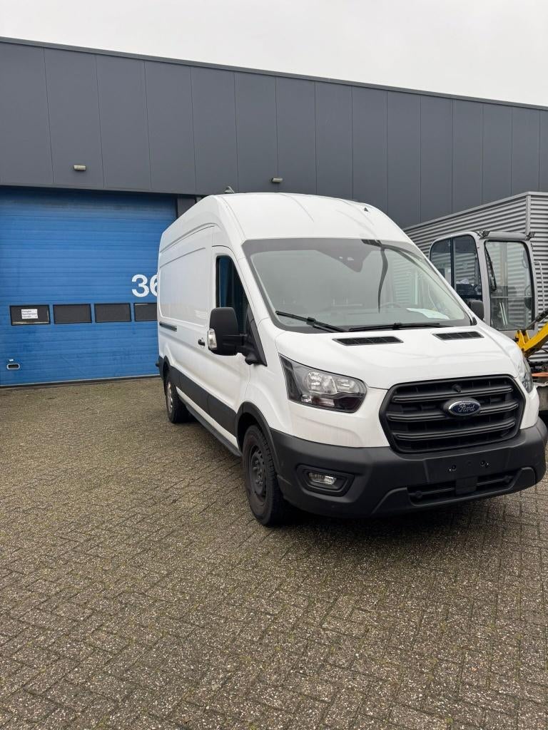 Ford Transit GB 350 L3h2 Tdci 130pk FWD 2024 Wit, Voorwielaandrijving, 1995 cc, Zwart, 4 cilinders