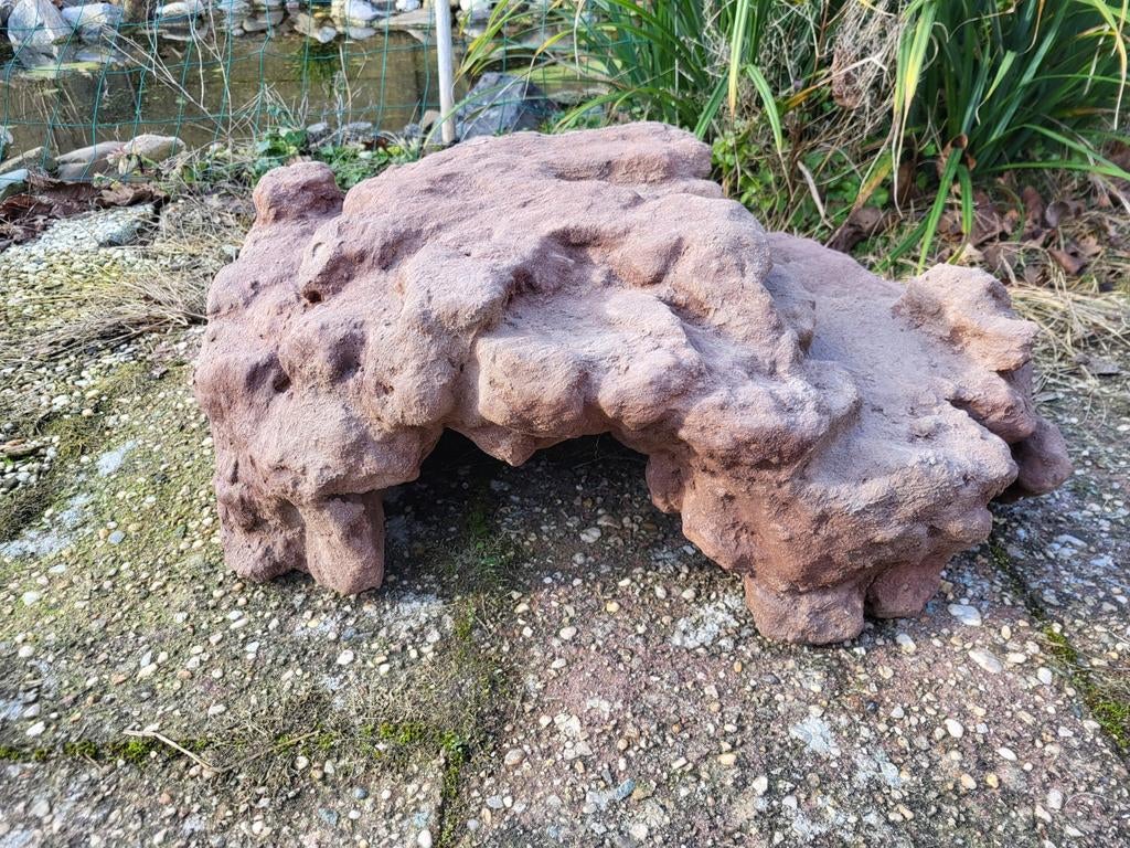 Terrarium grot bruin, Ophalen