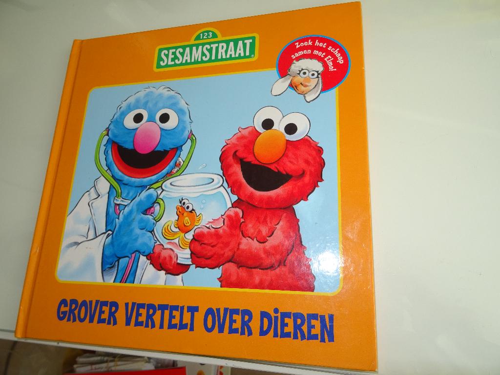 Sesamstraat - GROVER vertelt over dieren (Nieuw), Ophalen, Nieuw
