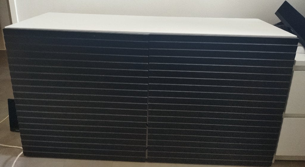 TV meubel, Huis en Inrichting, Kasten | Televisiemeubels, Ophalen, Overige materialen, Gebruikt, 100 tot 150 cm
