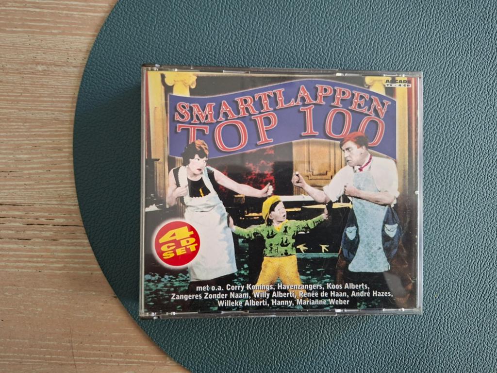 smartlappen top 100 4cd box, Ophalen of Verzenden, Zo goed als nieuw, Pop