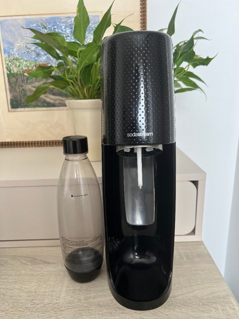 Sodastream bruiswatermaker met fles, Ophalen of Verzenden, Gebruikt