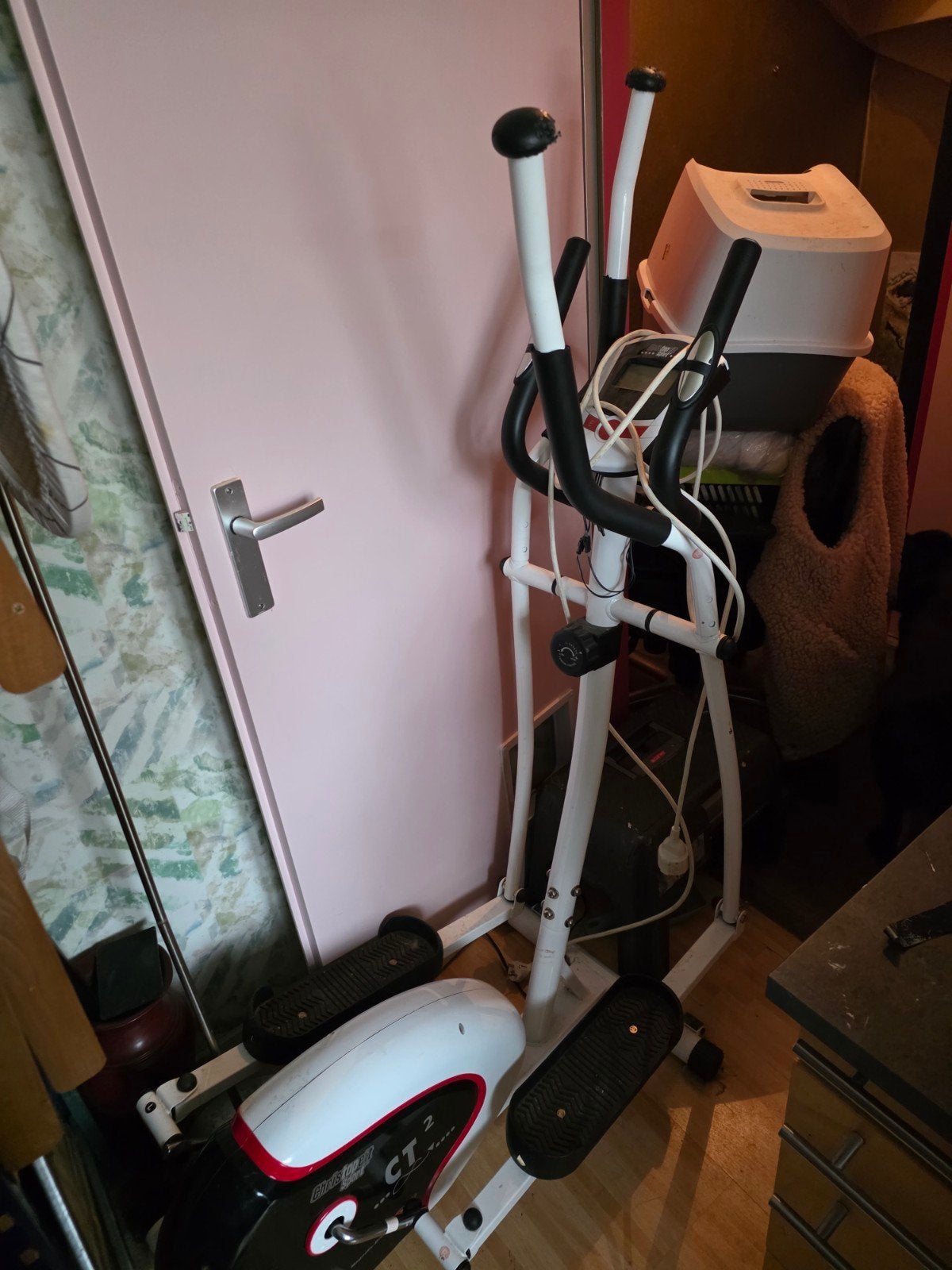 Lichtgewicht en stabiele crosstrainer - Ideaal voor thuis, Ophalen, Gebruikt, Crosstrainer, Metaal