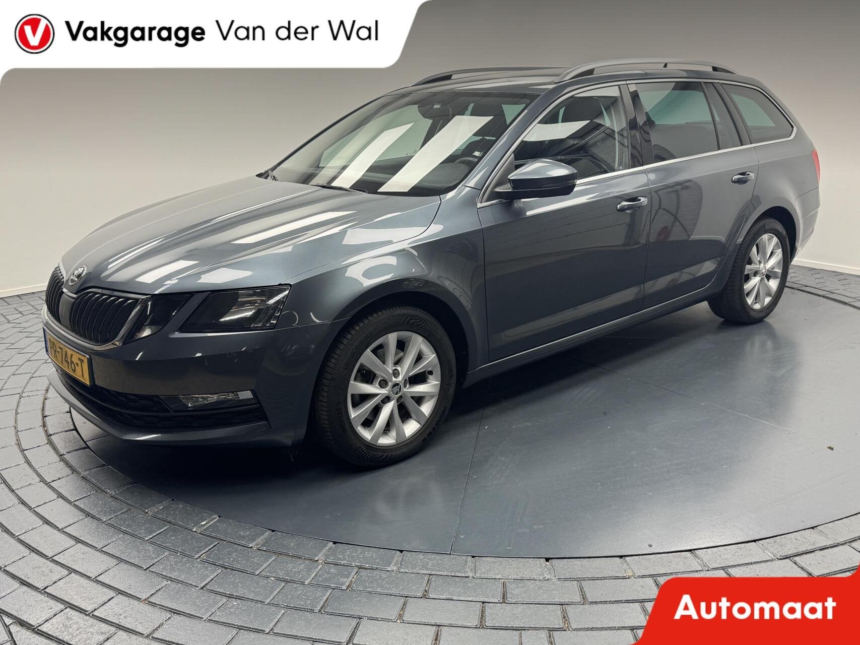 Skoda Octavia Combi 1.0 TSi Greentech Automaat-Trekhaak-Navi, Auto's, Stof, Met garantie (alle), 116 pk, Origineel Nederlands