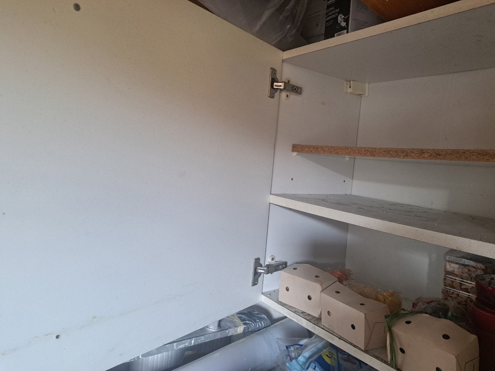 Witte blokkast voor Schuur berging balkon, Ophalen of Verzenden
