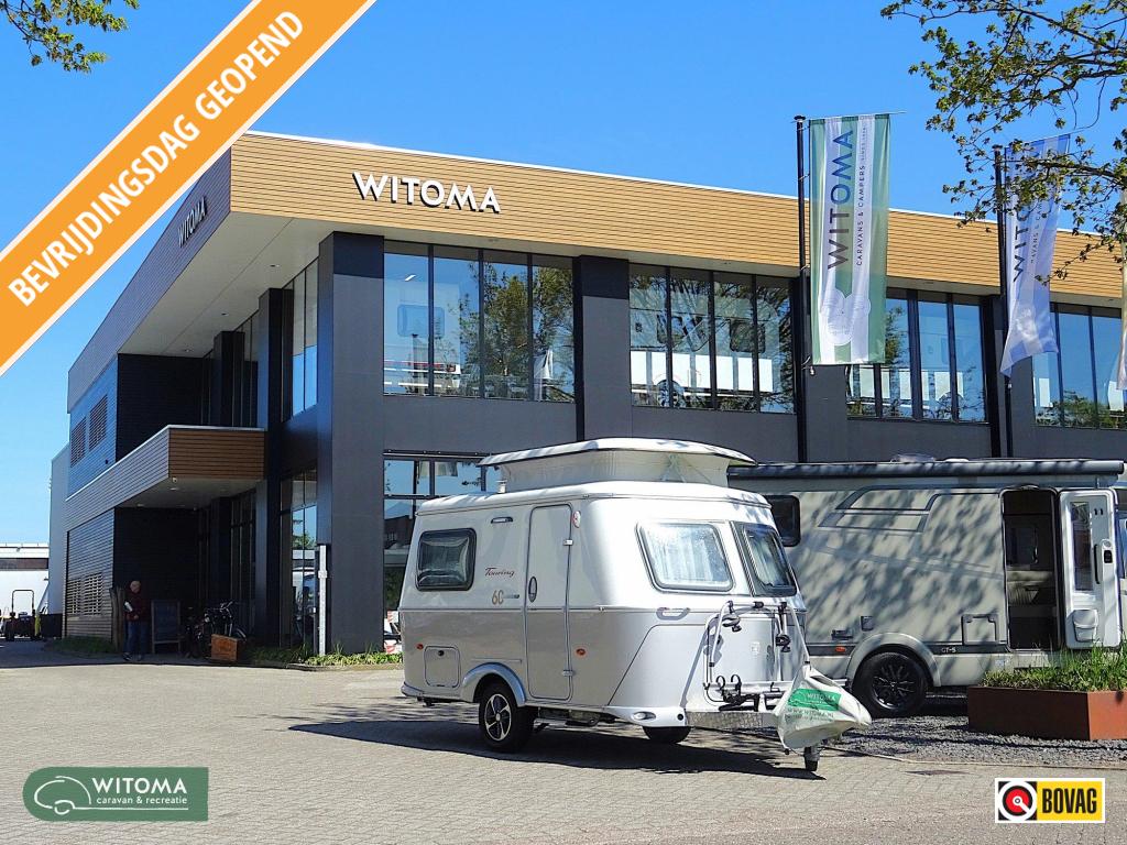Eriba Touring - 60 Edition 310 Fietsenrek, luifel+zijwan, Caravans en Kamperen, Tot en met 3, 500 - 750 kg, Eriba, Schokbreker