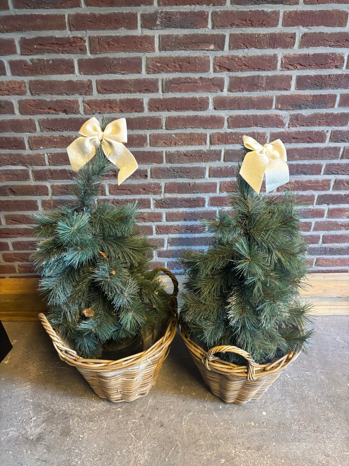 Deco nep kerstboompjes, Ophalen of Verzenden