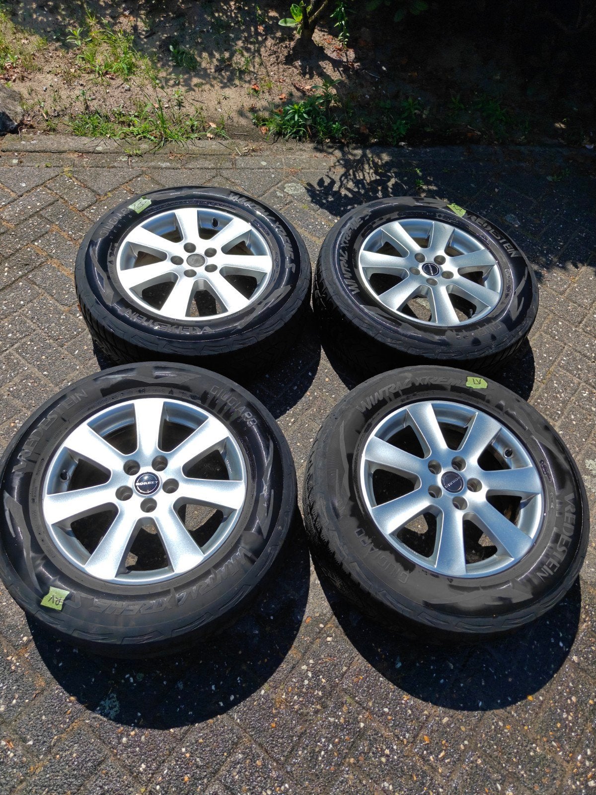 Borbet velgen 17" o.a. Volvo xc90, Auto-onderdelen, Banden en Velgen, Ophalen, Gebruikt, Banden en Velgen, 17 inch