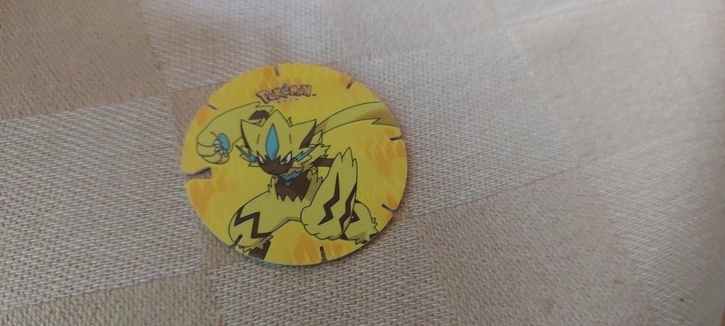 flippo pokemon chiki balls zeldzaam Zeroara, Ophalen of Verzenden, Losse flippo's