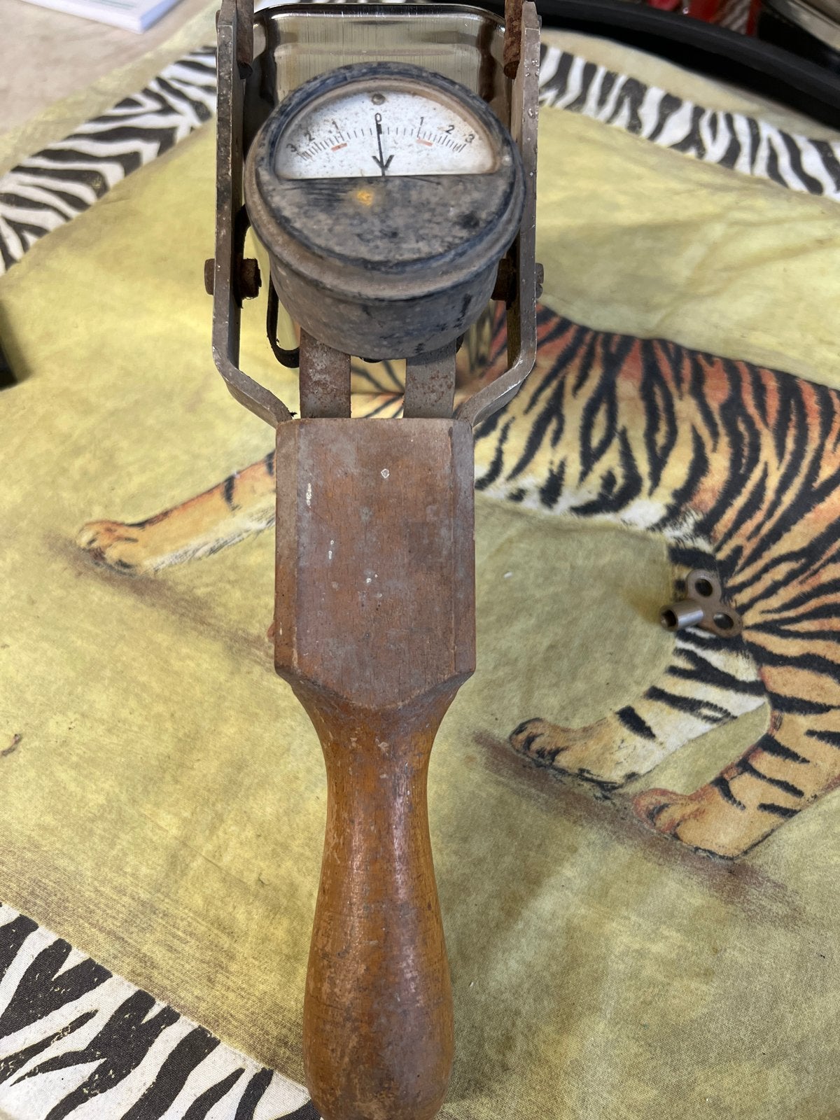 Antieke Voltmeter., Ophalen of Verzenden