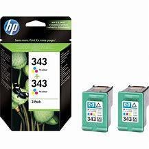 Te Koop : HP 343 cartridges, Ophalen of Verzenden, Nieuw, Cartridge, HP (ORIGINEEL)