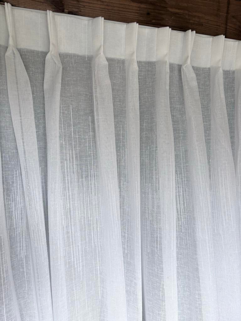 9300 Nieuw Off White Gordijn - 478x258 cm, Ophalen of Verzenden, Nieuw, Crème, 200 cm of meer
