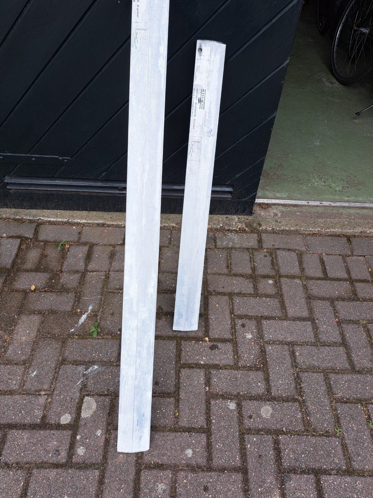 WANDBUIS Aluminium H-profiel 1000mm & 1500mm, Doe-het-zelf en Verbouw, Metalen, Ophalen of Verzenden, Nieuw, Aluminium