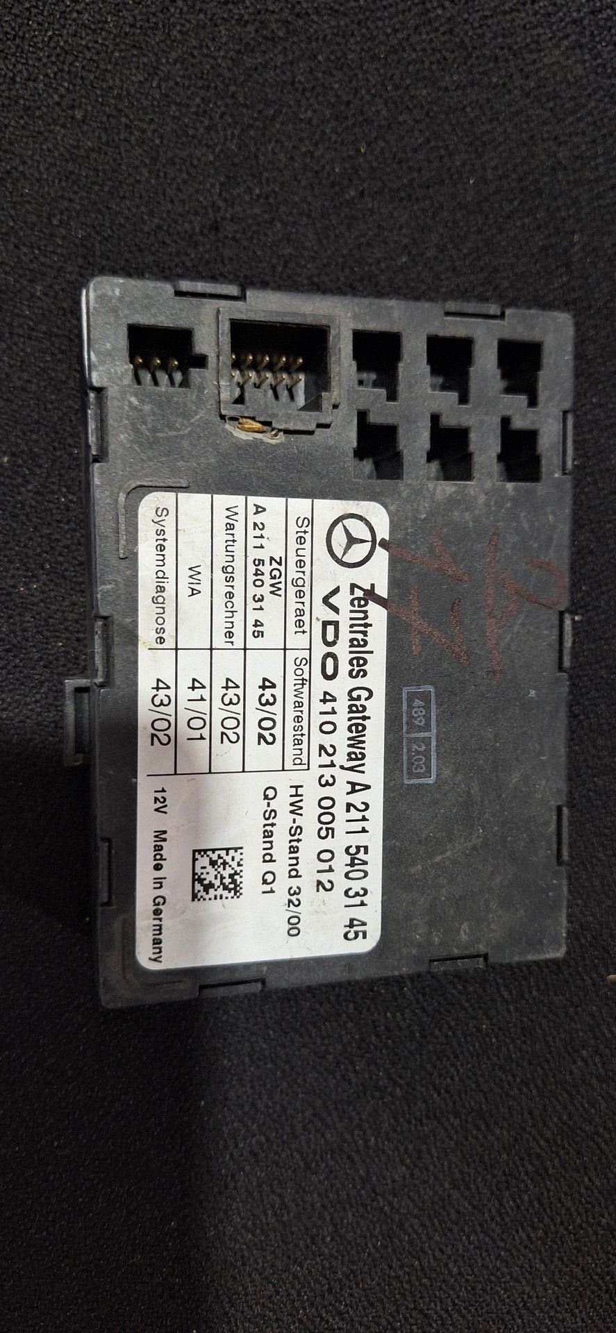 Originele Central Gateway ZGW Module Mercedes E-Klasse W211, Gebruikt, -, Ophalen of Verzenden, -