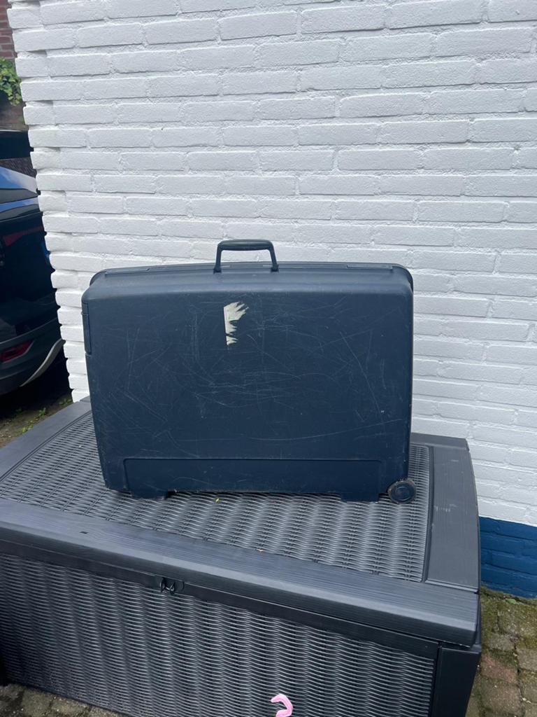 Vintage Commodore koffer - Ideaal voor verzamelaars, Sieraden, Tassen en Uiterlijk, Koffers, Gebruikt, 50 tot 60 cm, Hard kunststof