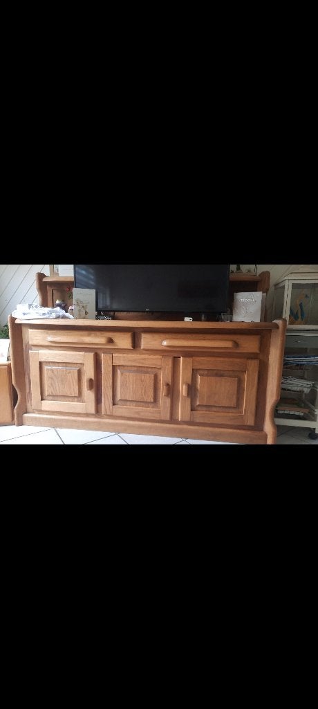 Dressoir, Huis en Inrichting, Ophalen, Gebruikt, 100 tot 150 cm, Eikenhout