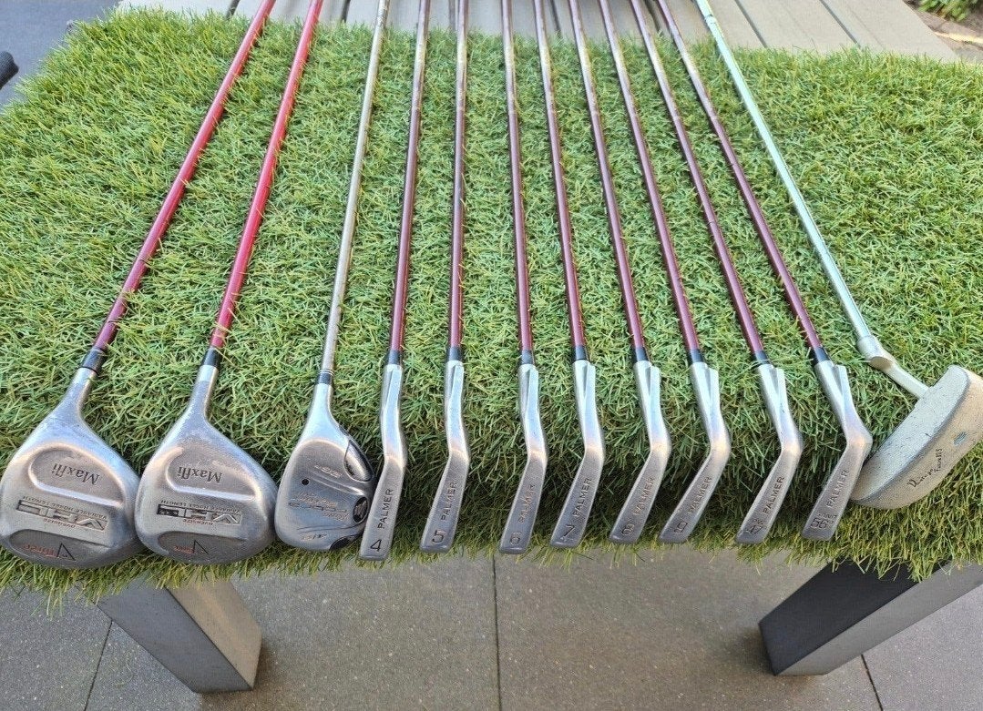 Palmer heren golfset met senior Aldila shafts, Ophalen of Verzenden, Gebruikt, Set