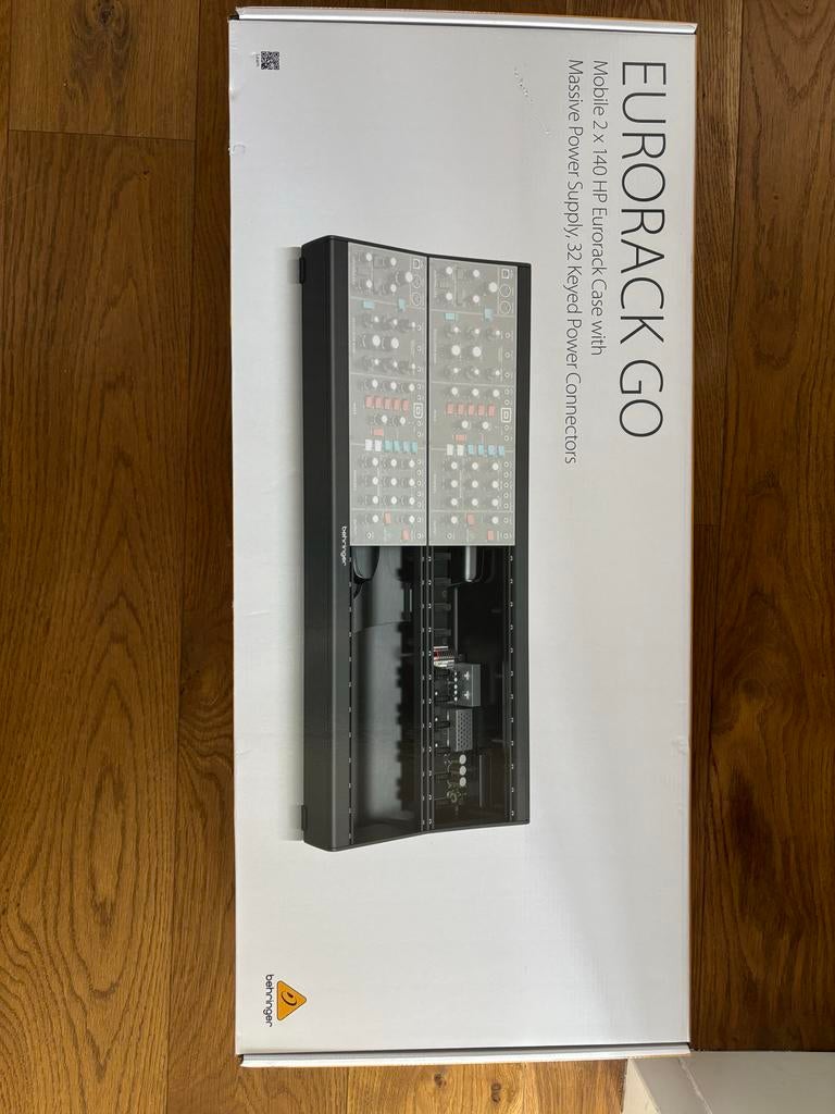 Behringer Eurorack Go: Mobiele 2x140HP Eurorack Case, Nieuw, Overige aantallen, Met koffer of flightcase, Ophalen