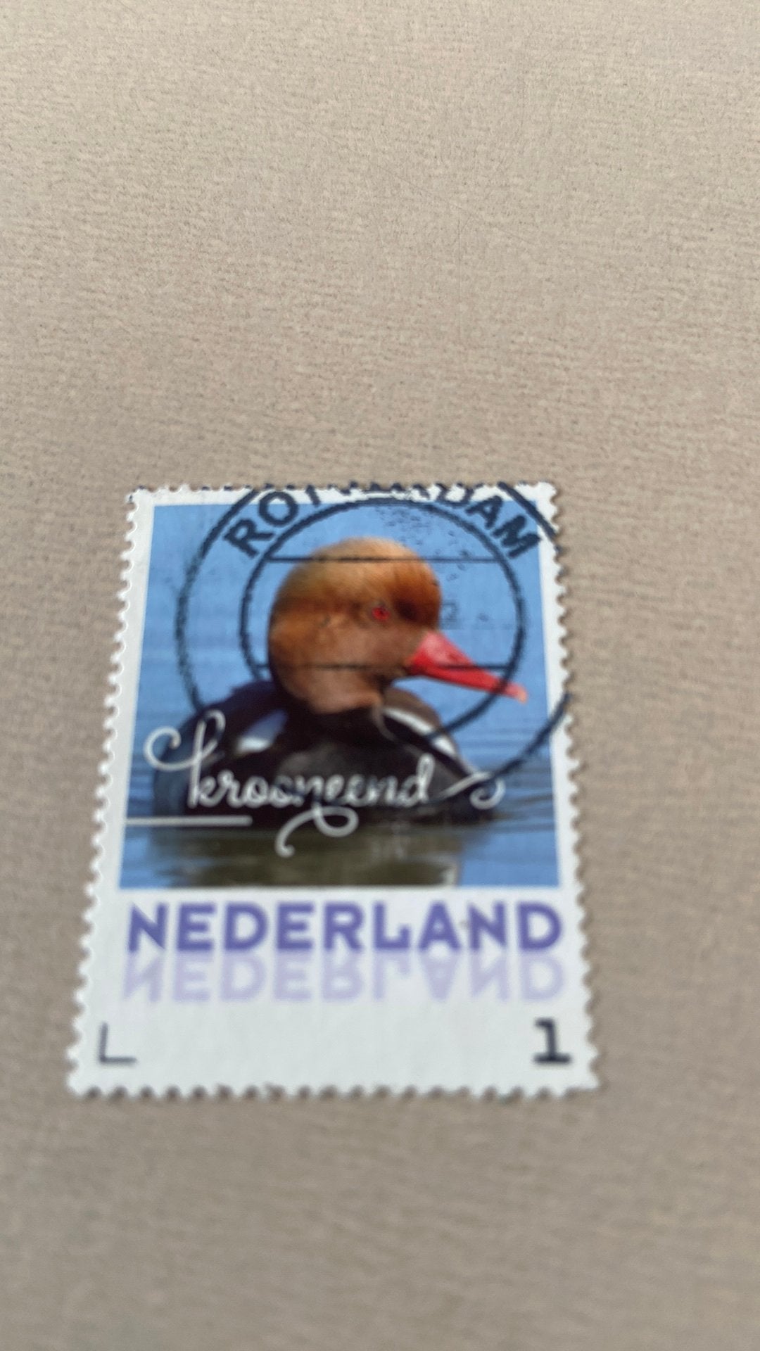 Nederland, Verzenden, Gestempeld