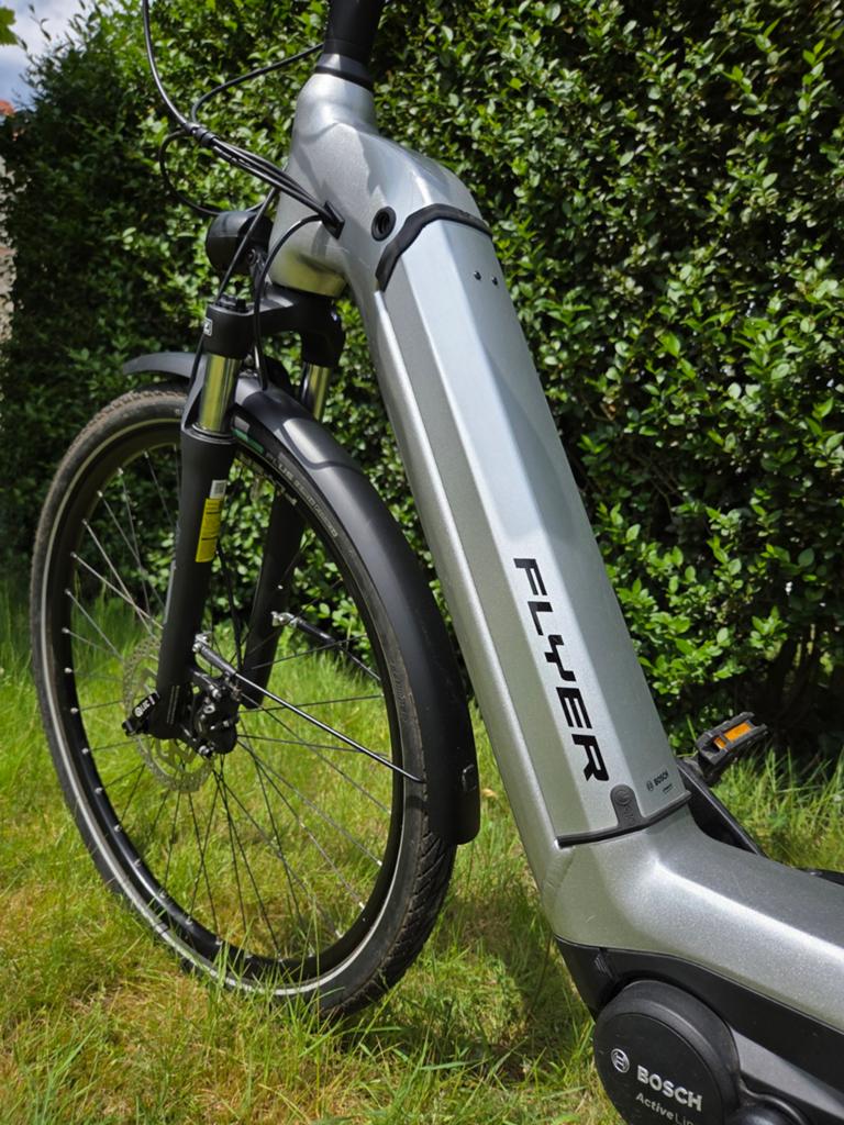 FLYER elektrische fiets met 2600km, 47 tot 51 cm, Ophalen, Zo goed als nieuw, Overige merken