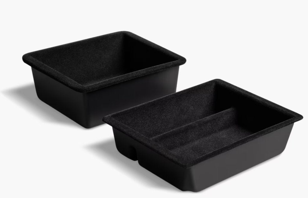 Tesla M3 2024 midden console bakjes + sunscreens, Auto-onderdelen, Interieur en Bekleding, Ophalen of Verzenden