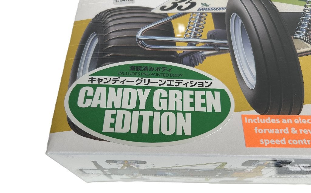 Tamiya The Grasshopper Kit - Candy Green Edition 1/10 rc, Ophalen of Verzenden, Nieuw, Auto onroad