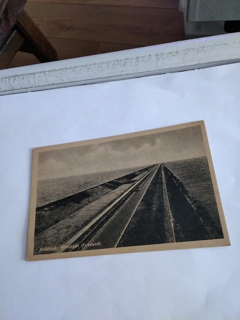 AFSLUITDIJK WIERINGEN (FRIESLAND), Ophalen of Verzenden, Voor 1920, Friesland