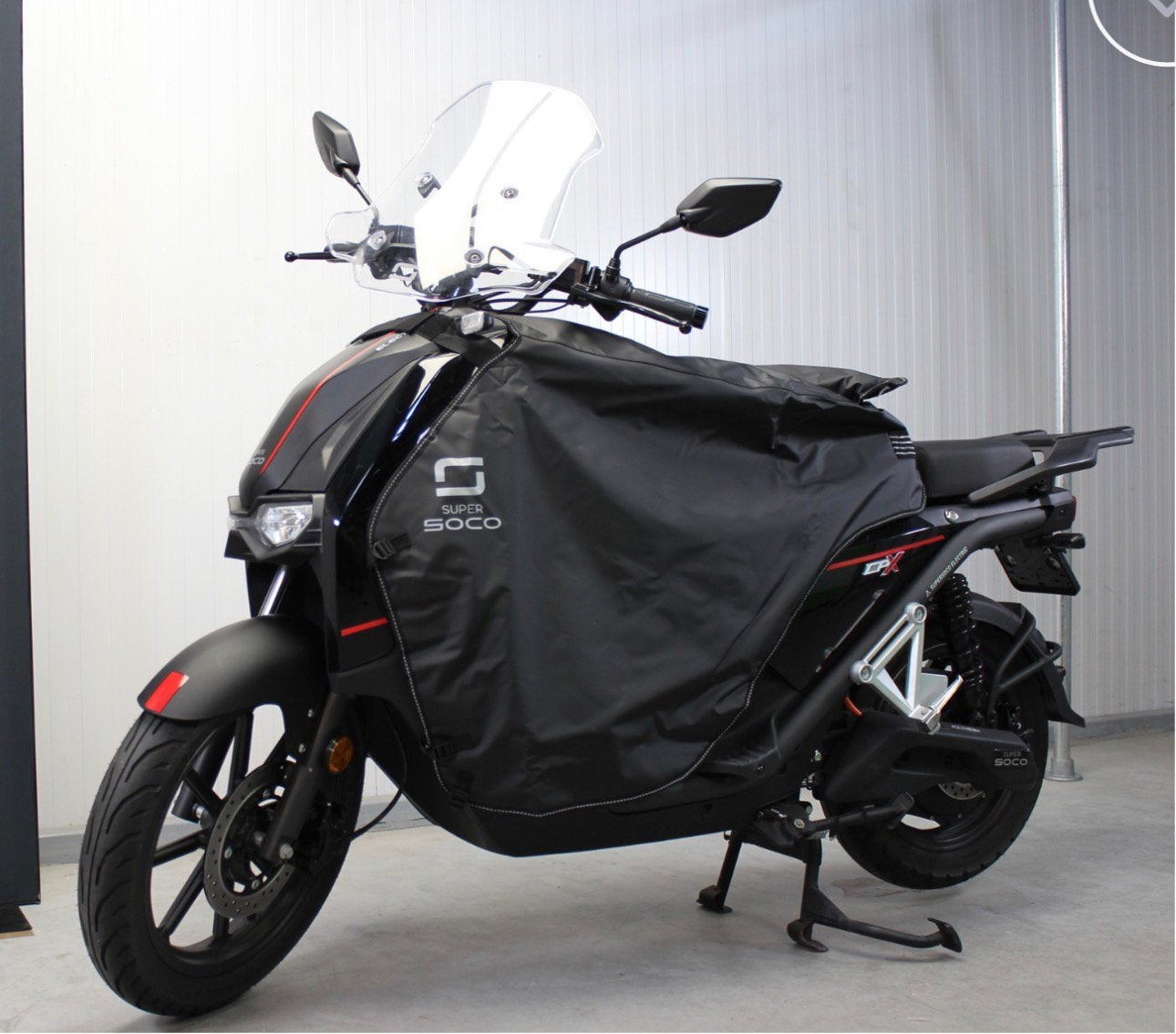 Beenkleed Super Soco CPX Scooter - Nieuwstaat, Fietsen en Brommers, Verzenden, Nieuw, Overige typen, Overige merken