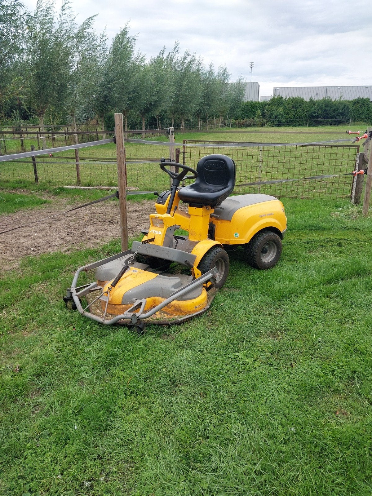 stiga park  zitmaaier frontmaaier, Ophalen, Gebruikt, Stiga, Mulchfunctie