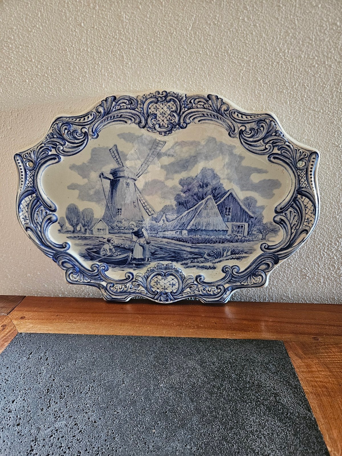 Plaquette Boch Puntgaaf, Ophalen