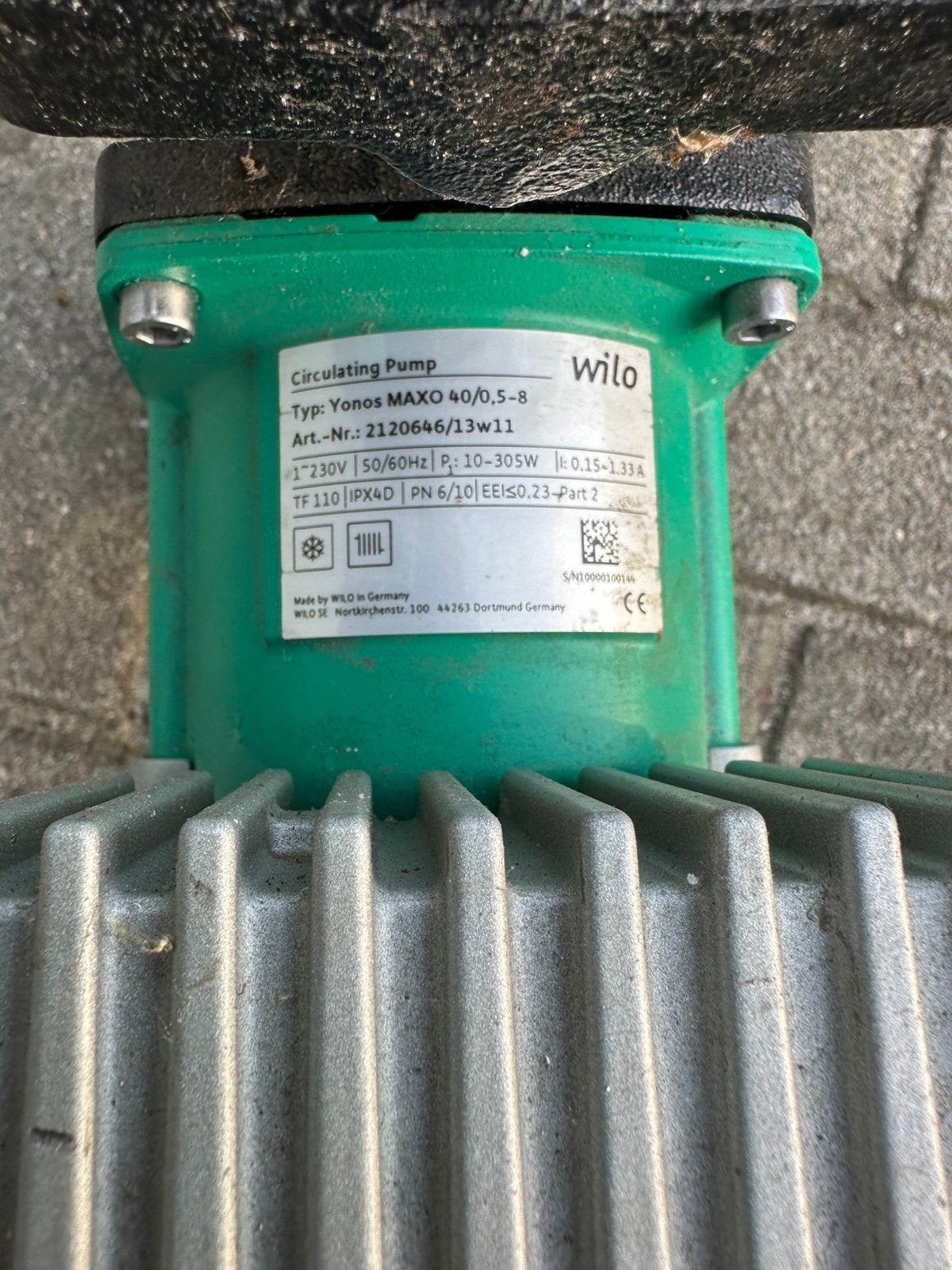 Cv pomp, Ophalen, Gebruikt, Minder dan 30 cm, Overige typen