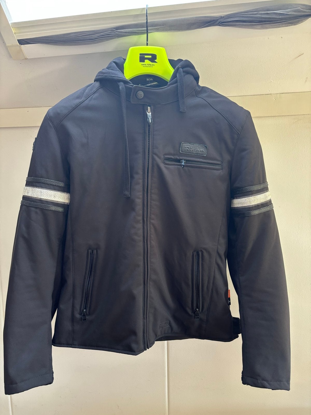 Richa Toulon 2 Softshell WP Motorjas Maat L, Motoren, Ophalen of Verzenden, Tweedehands, Heren, Jas | textiel