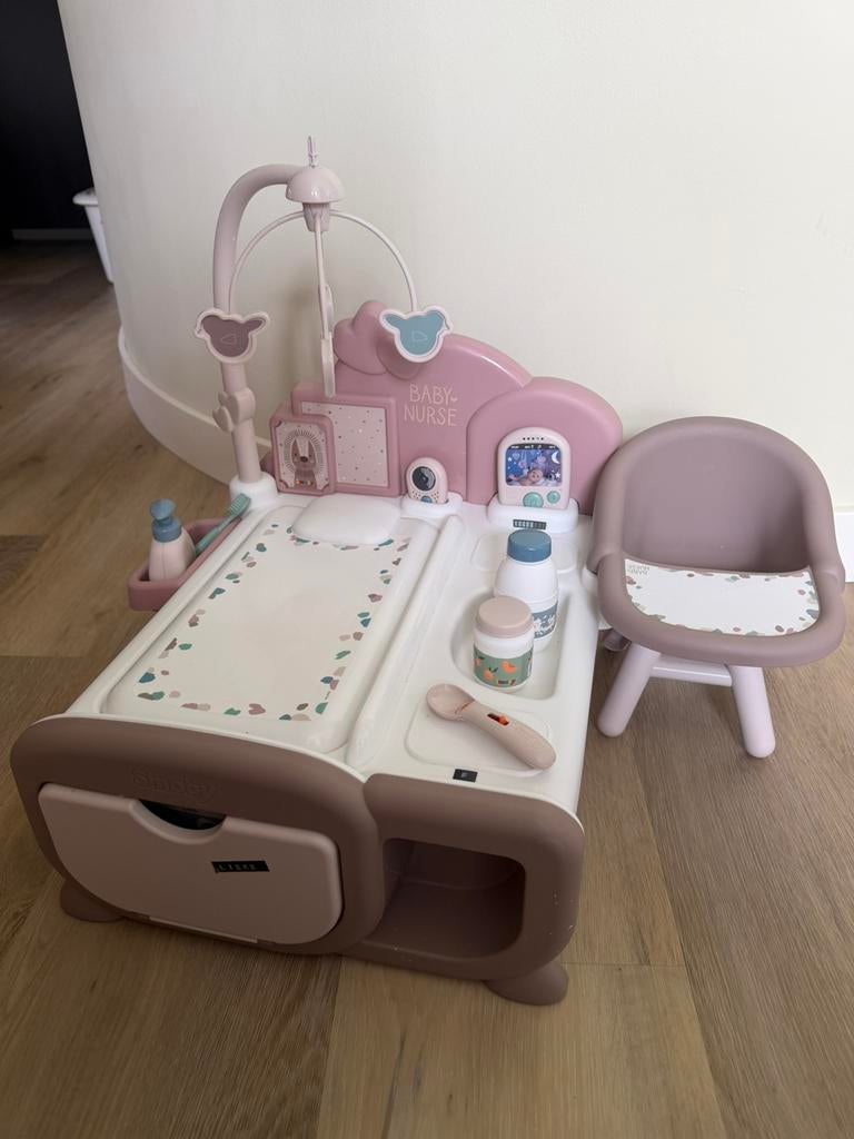 Baby nurse Cocoon Smoby, Ophalen of Verzenden, Zo goed als nieuw, Babypop