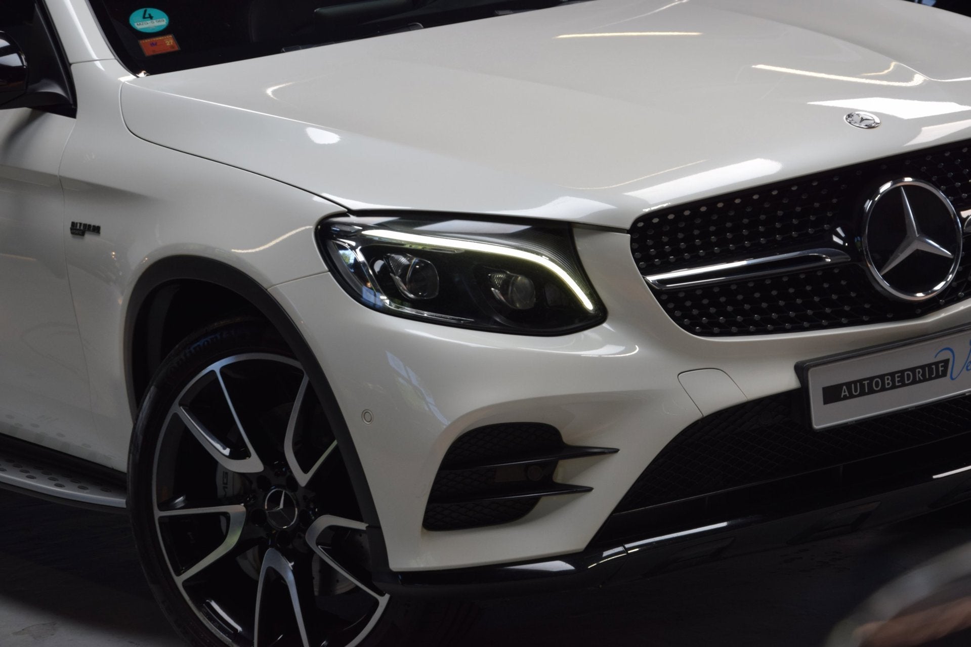 Mercedes-Benz GLC-klasse AMG 43 4MATIC Panorama*Burmester*Ca, Auto's, Mercedes-Benz, Automaat, Gebruikt, Zwart, 367 pk
