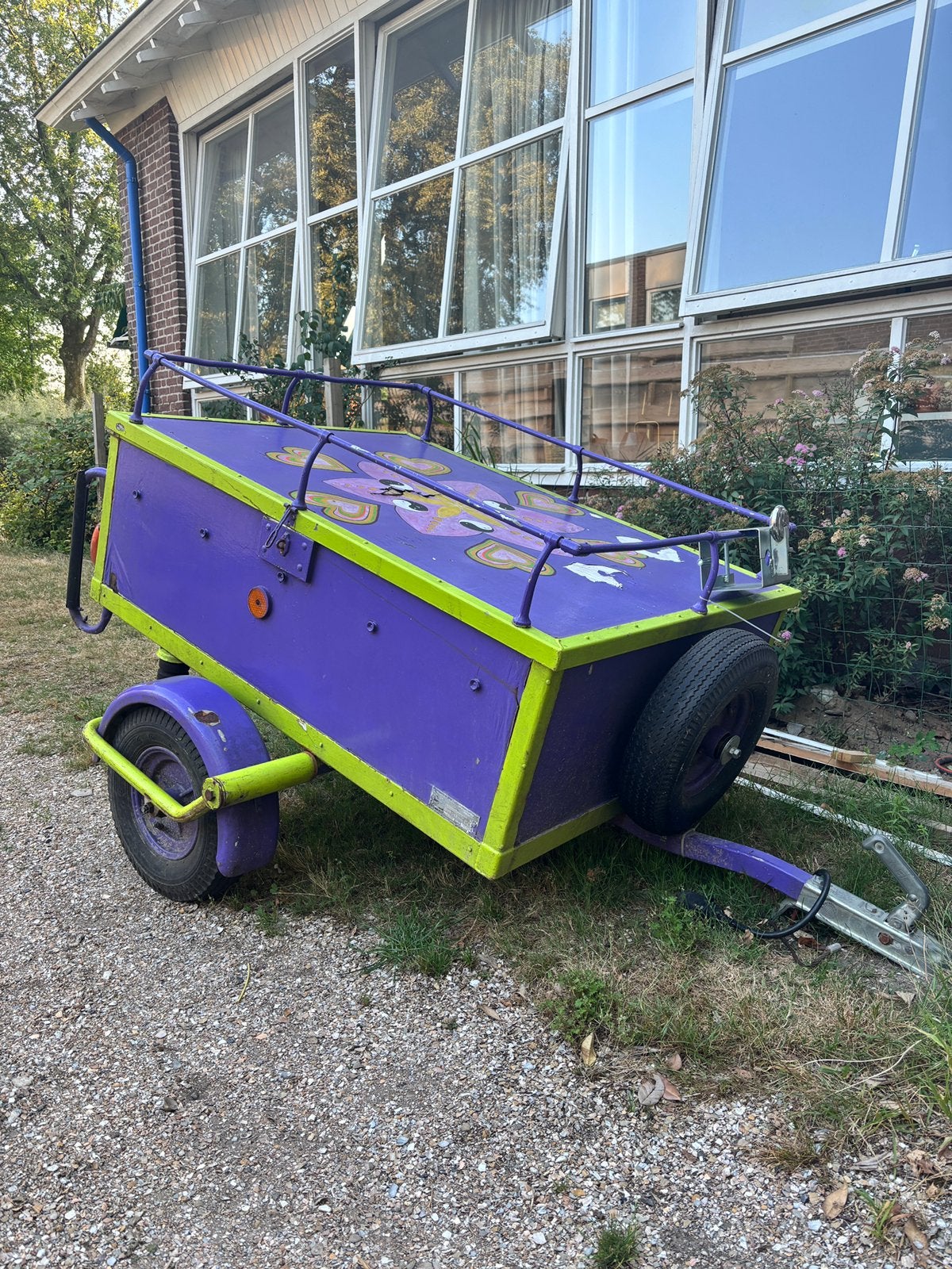 Westfalia hippiekar/bagagewagen/aanhanger, Ophalen, Gebruikt