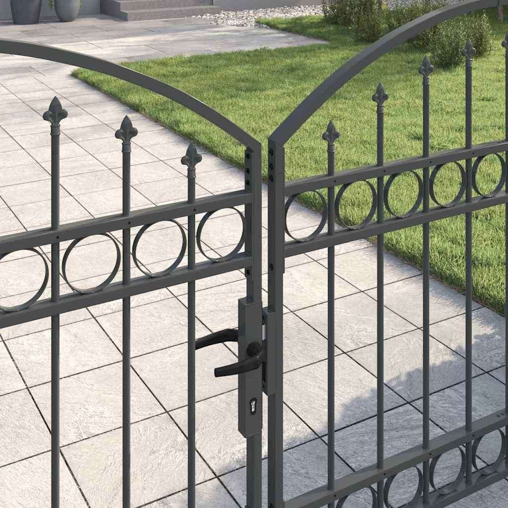 IJzeren tuinpoort poort draaihek 3x1,25/1,5 m GRATIS BEZORGD, Tuin en Terras, Tuinpoorten, Staal, Verzenden, 100 tot 150 cm, Nieuw