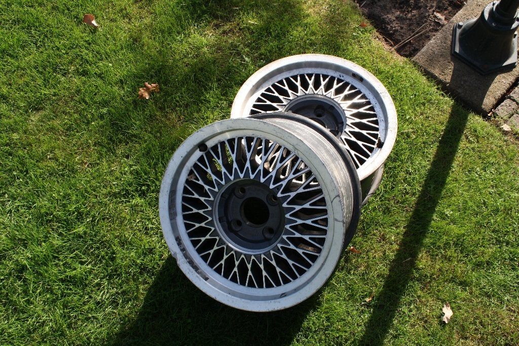 2 gebruikte 15inch lm Ronal Ford velgen., Auto-onderdelen, Ophalen, Zomerbanden, Velg(en)