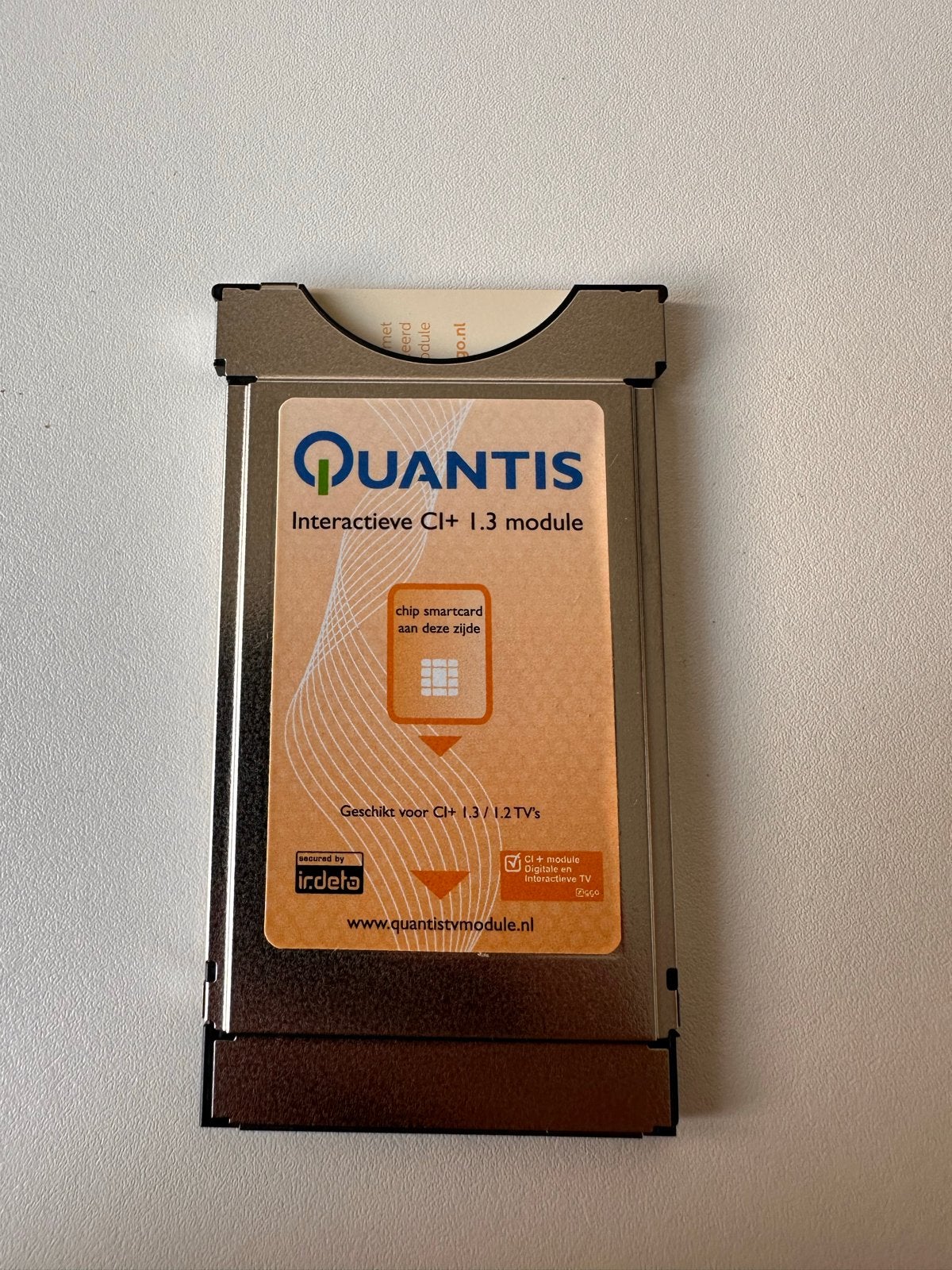 Quantis Interactieve CI+ 1.3 Module voor digitale TV, Ophalen of Verzenden, Zo goed als nieuw, Decoder