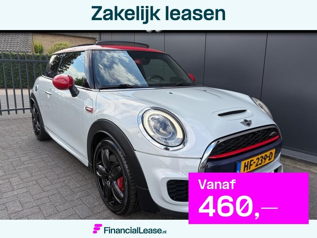 MINI Cooper John Works 2.0 231pk Aut. Pano JCW-stoelen HUD L, Automaat, 1998 cc, 1195 kg, Gebruikt