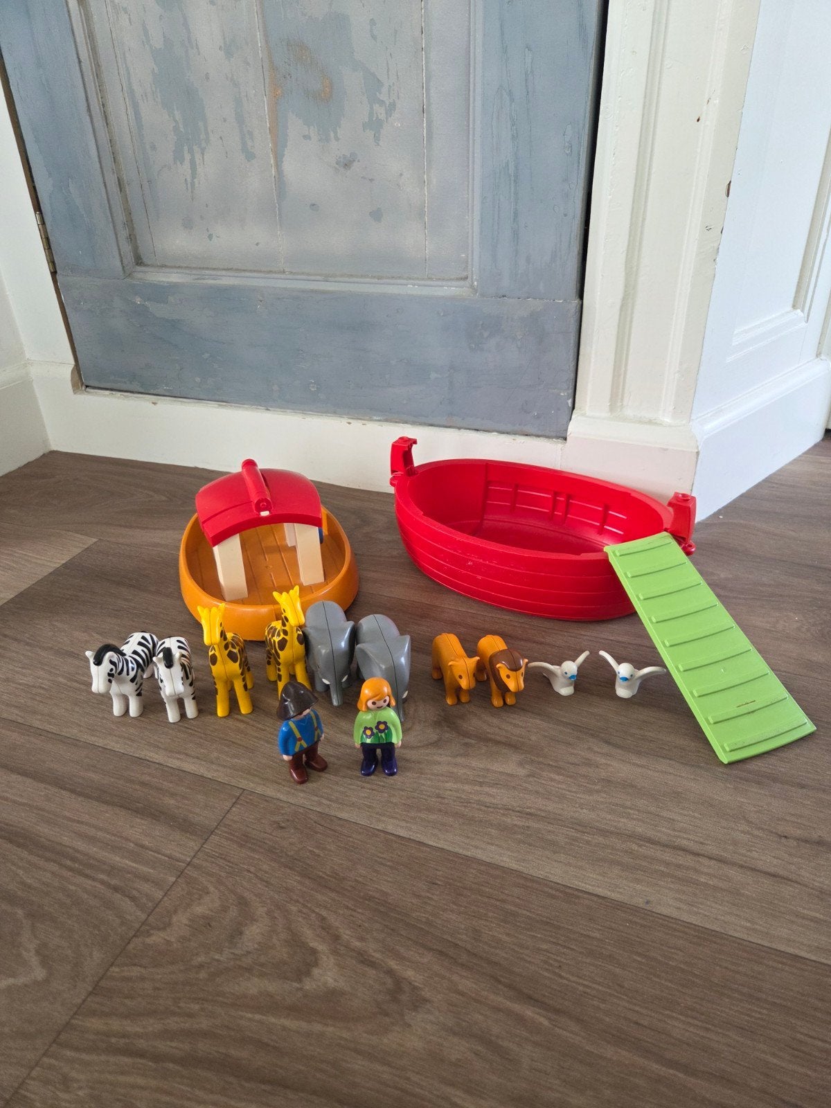 Playmobil 123 Ark van Noach met dieren en figuren, Kinderen en Baby's, Speelgoed | Playmobil, Ophalen of Verzenden