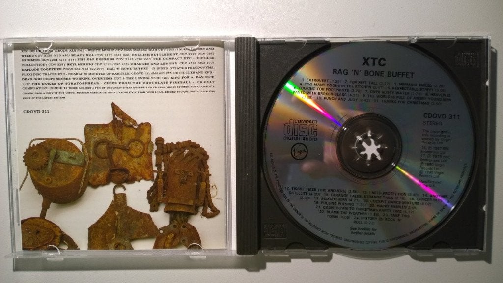 XTC - Rag & Bone Buffet, Ophalen of Verzenden, Zo goed als nieuw, Poprock, Album