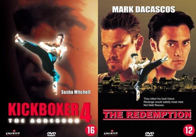 Kickboxer 4 + Kickboxer 5 DVD The Redemption Mark Dacascos, Gebruikt, Alle leeftijden, Ophalen of Verzenden, 1980 tot 2000