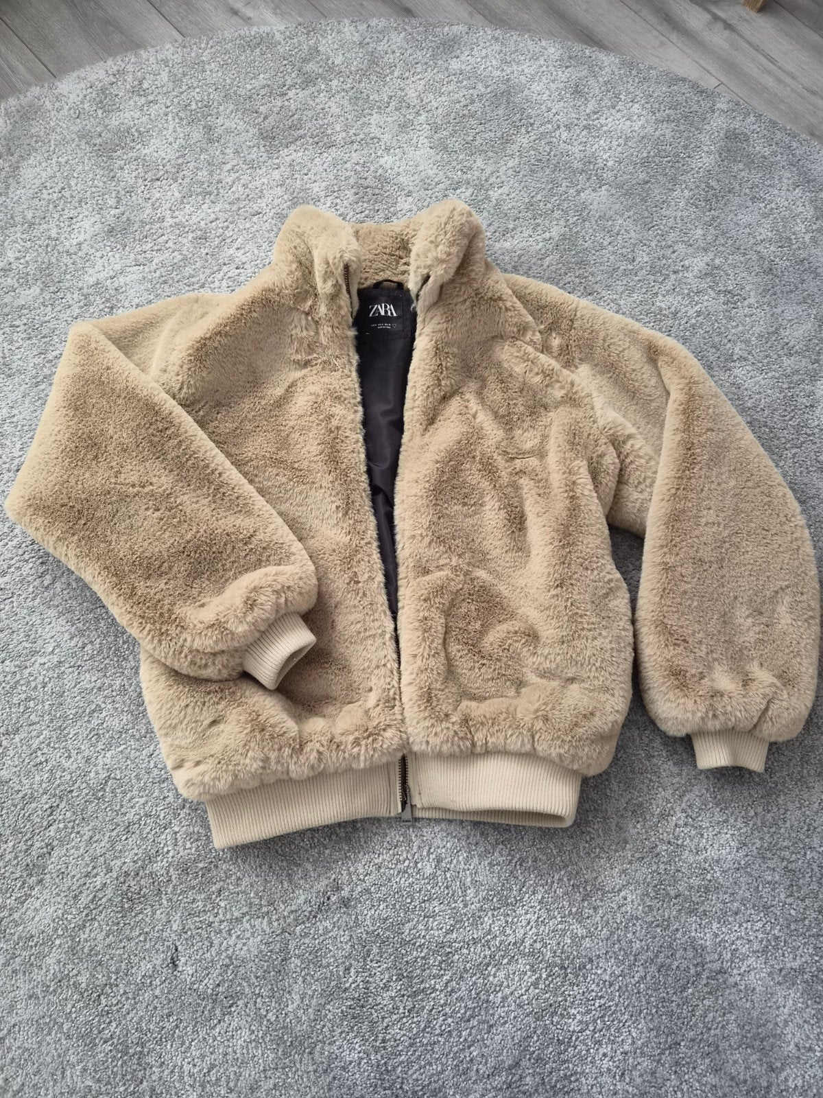 Teddy jas, Maat 38/40 (M), Overige kleuren, Zara, Ophalen of Verzenden